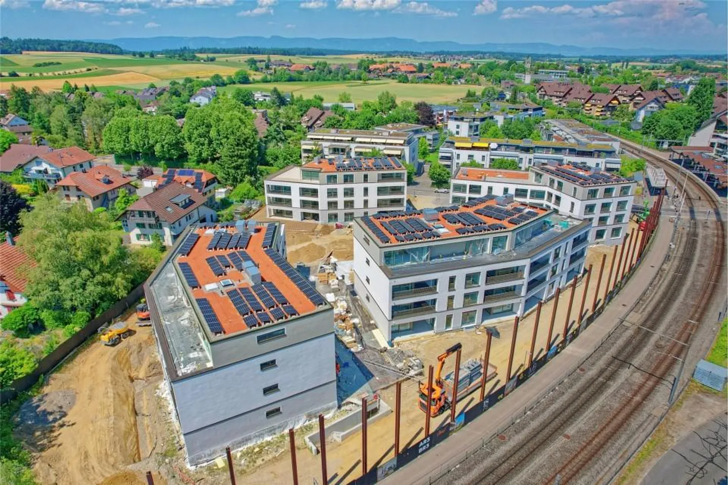 NEUBAU Viermoos - Vivere nella migliore posizione centrale di Urtenen-Schönbühl - Foto 5 di 13