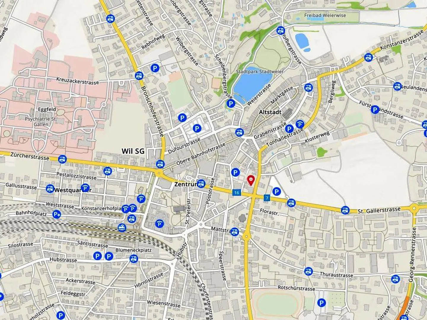Appartamento maisonette attraente di 5,5 stanze nel centro di Wil - Foto 15 di 15