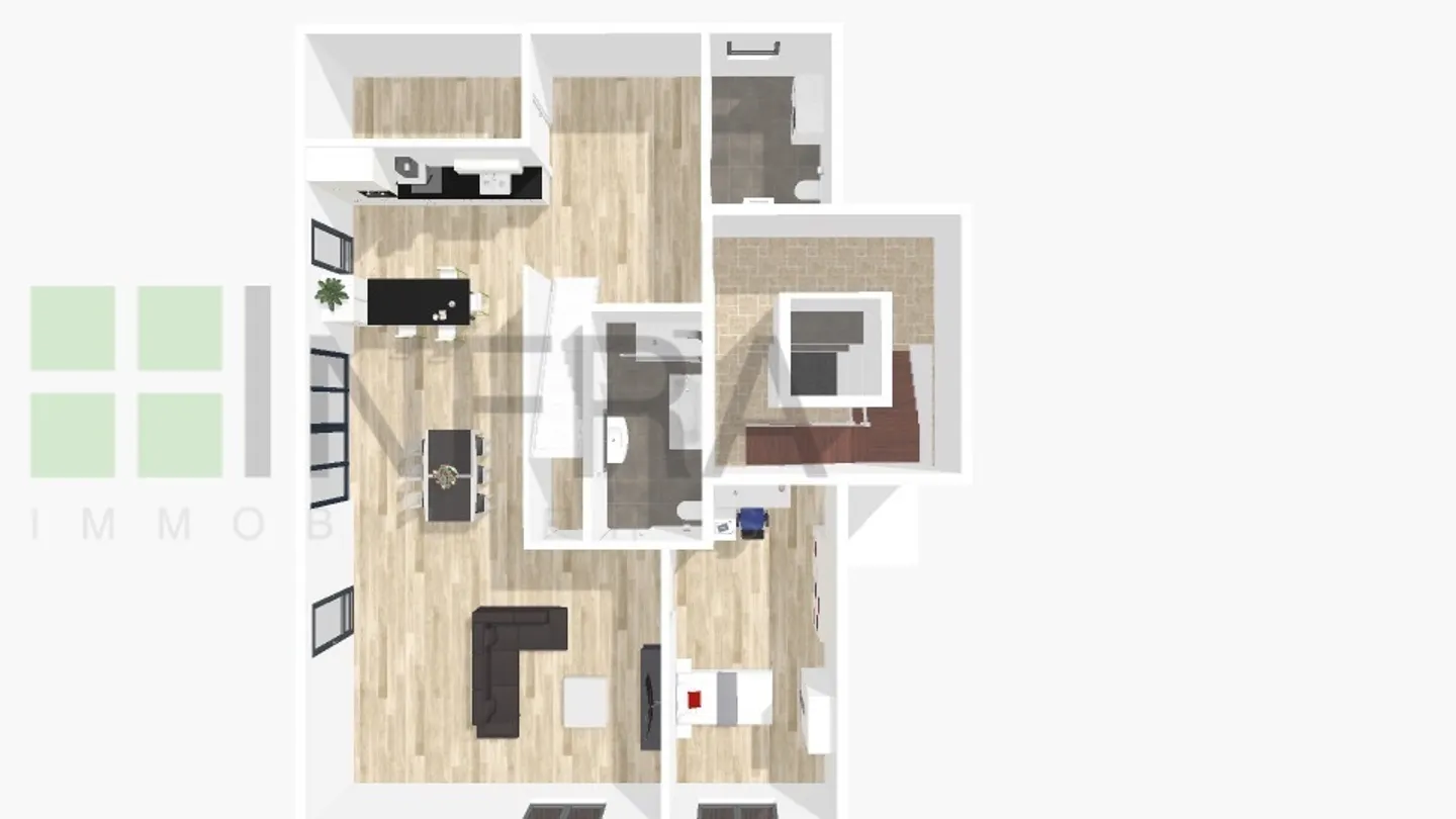 Magnifique duplex de 160 m2 en attique - Photo 19 sur 23