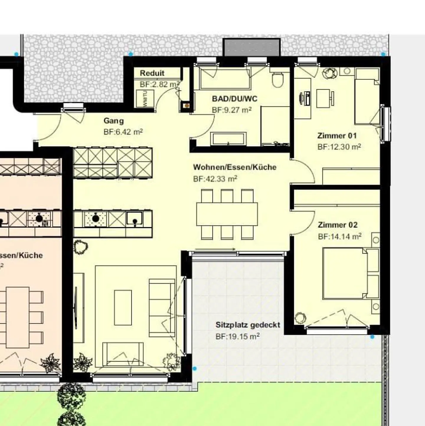 Moderne und stilvolle 3.5-Zimmerwohnung zu vermieten - Foto 15 von 15