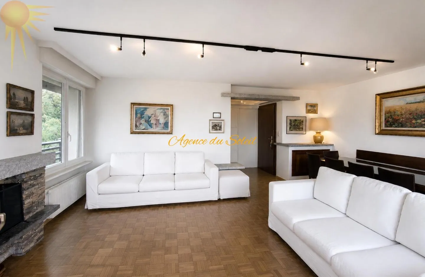 Monatlich zur Miete für die Sommersaison: diese wunderbare 4,5-Zimmer-Wohnung in der Nähe der re - Foto 5 von 13