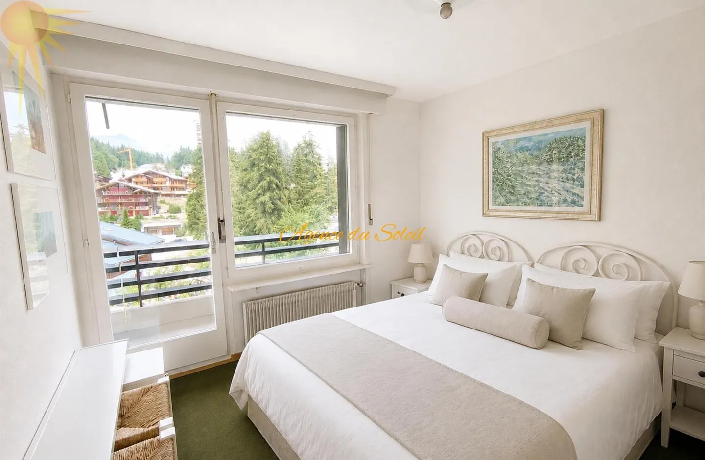 Monatlich zur Miete für die Sommersaison: diese wunderbare 4,5-Zimmer-Wohnung in der Nähe der re - Foto 8 von 13
