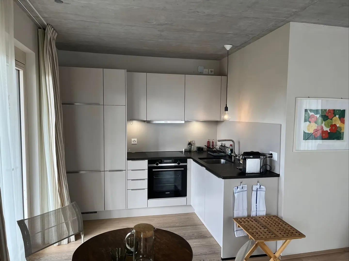 Charmantes renoviertes und möbliertes Studio mit privatem Terrassenbereich - Saint-Livres (VD) - Foto 10 von 12