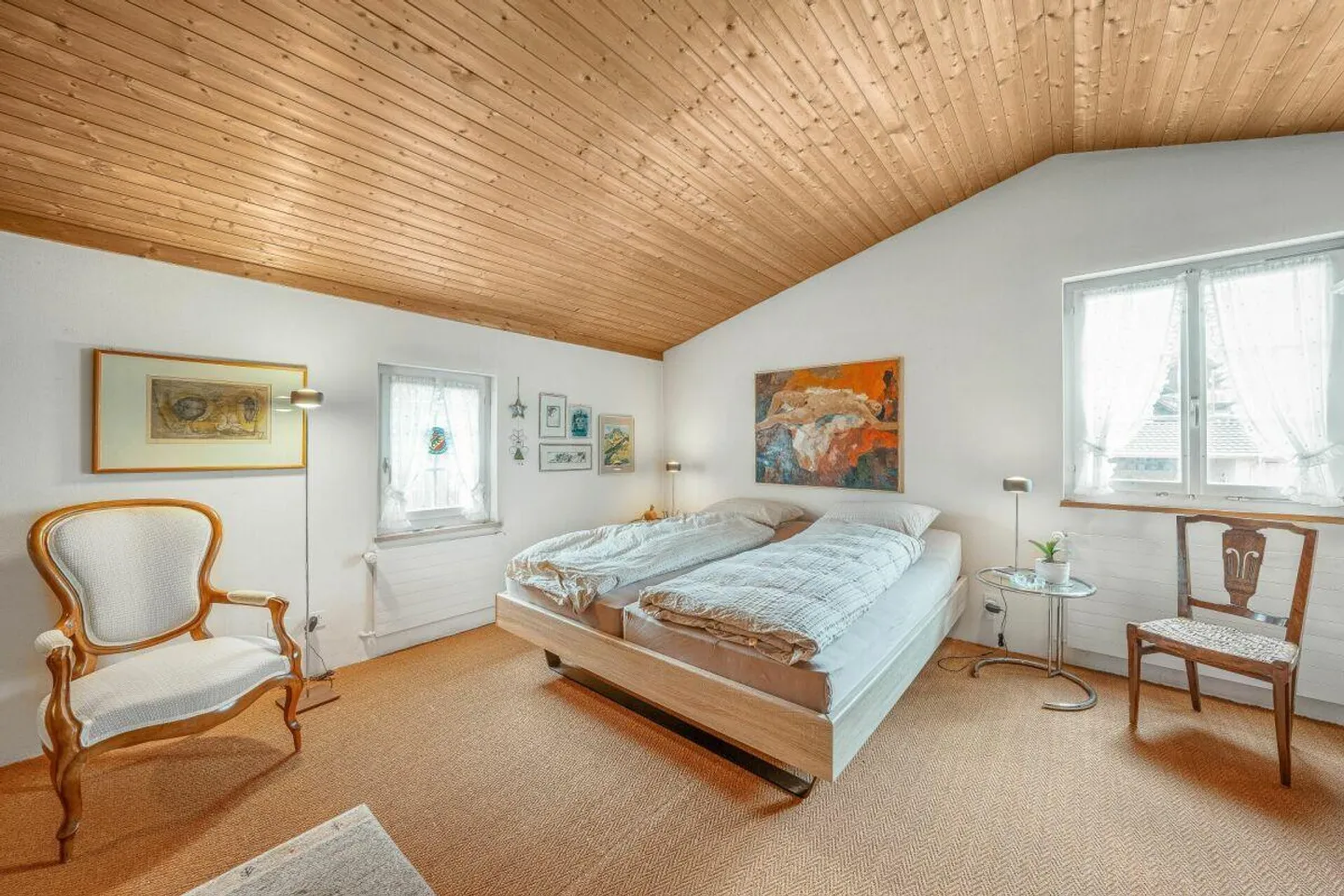 Doppeleinfamilienhaus mit Baulandreserve - Foto 6 von 13