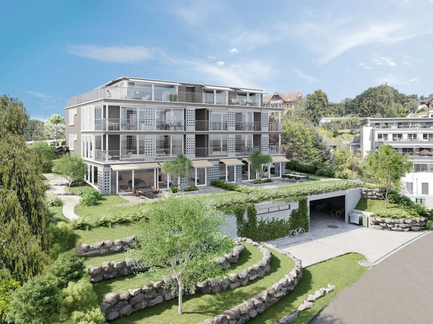 Nouvelle construction : Appartement en attique de 4,5 pièces - Photo 1 sur 7