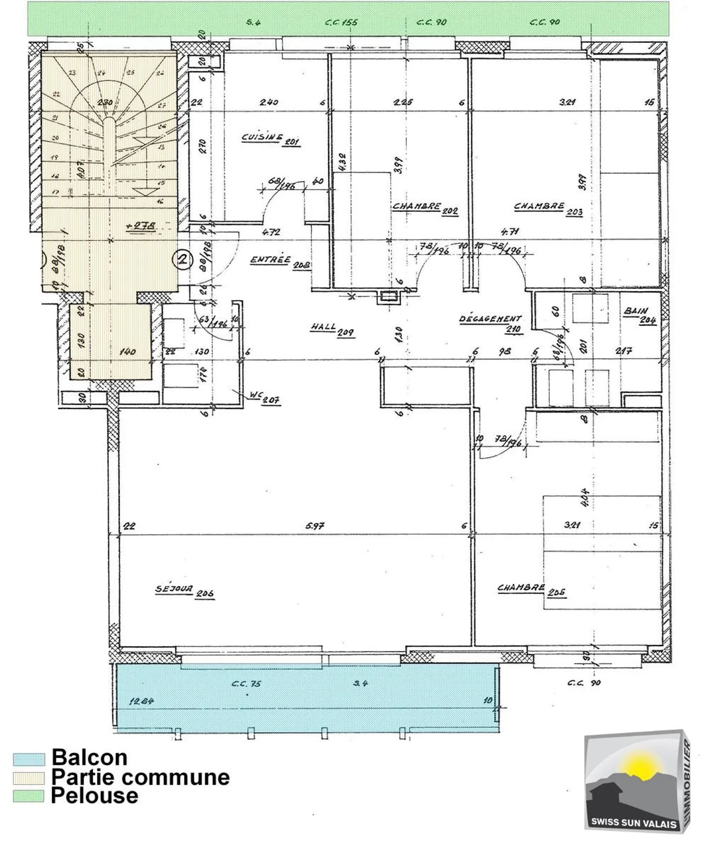 Stepped apartment for sale - Photo 15 of 15