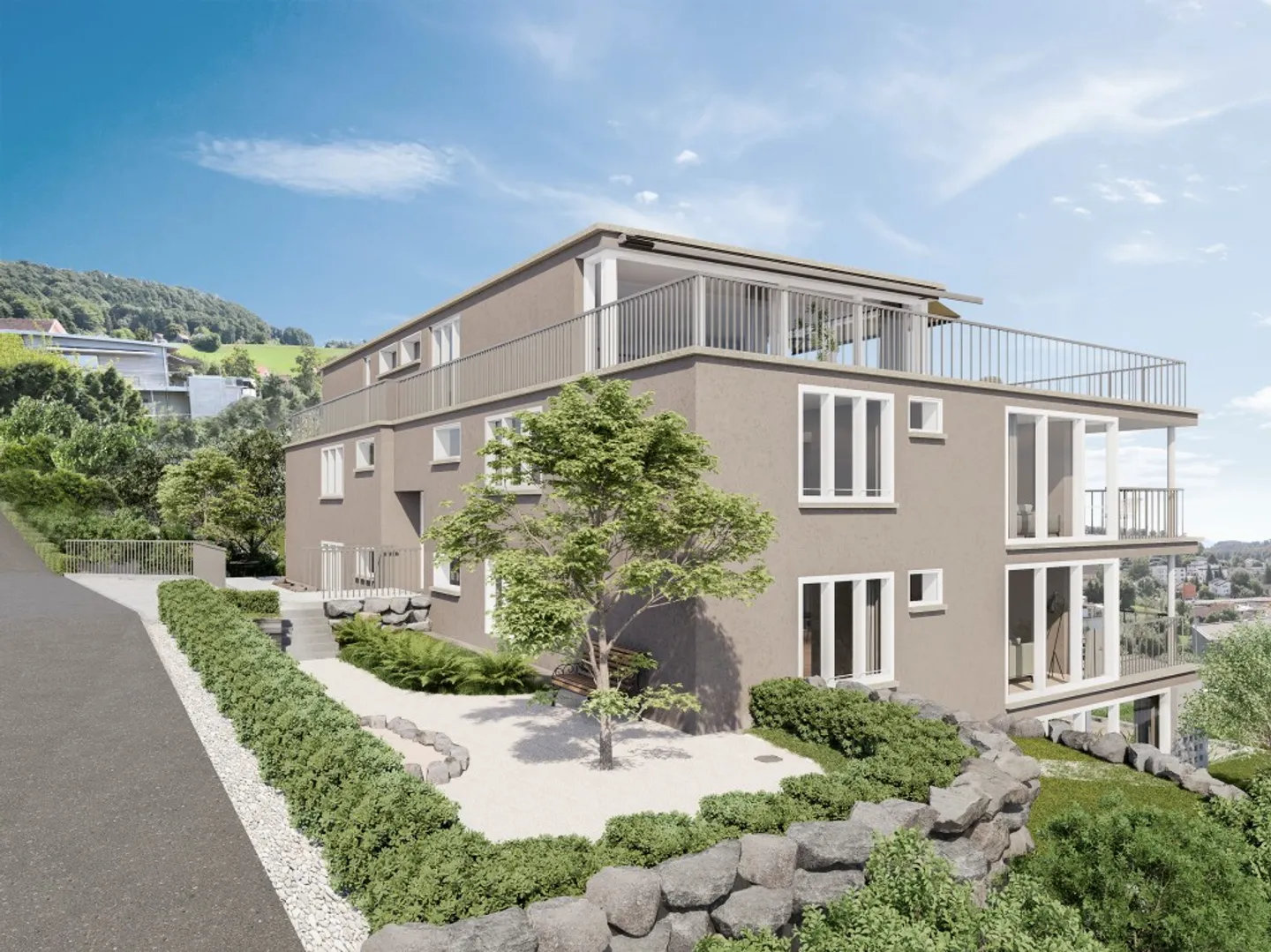 Nouvelle construction : Appartement en attique de 4,5 pièces - Photo 6 sur 7