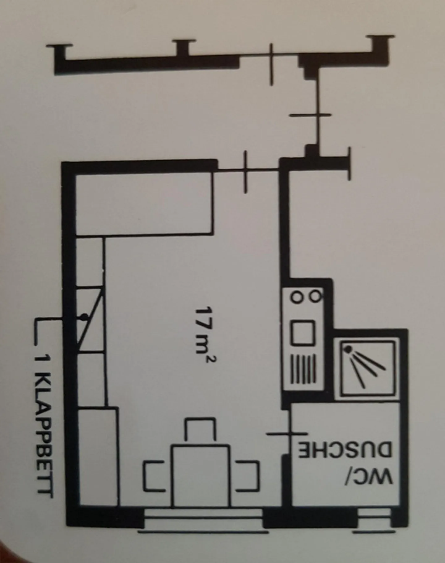 Beau studio, emplacement très calme et ensoleillé au cœur de Davos - Photo 8 sur 8