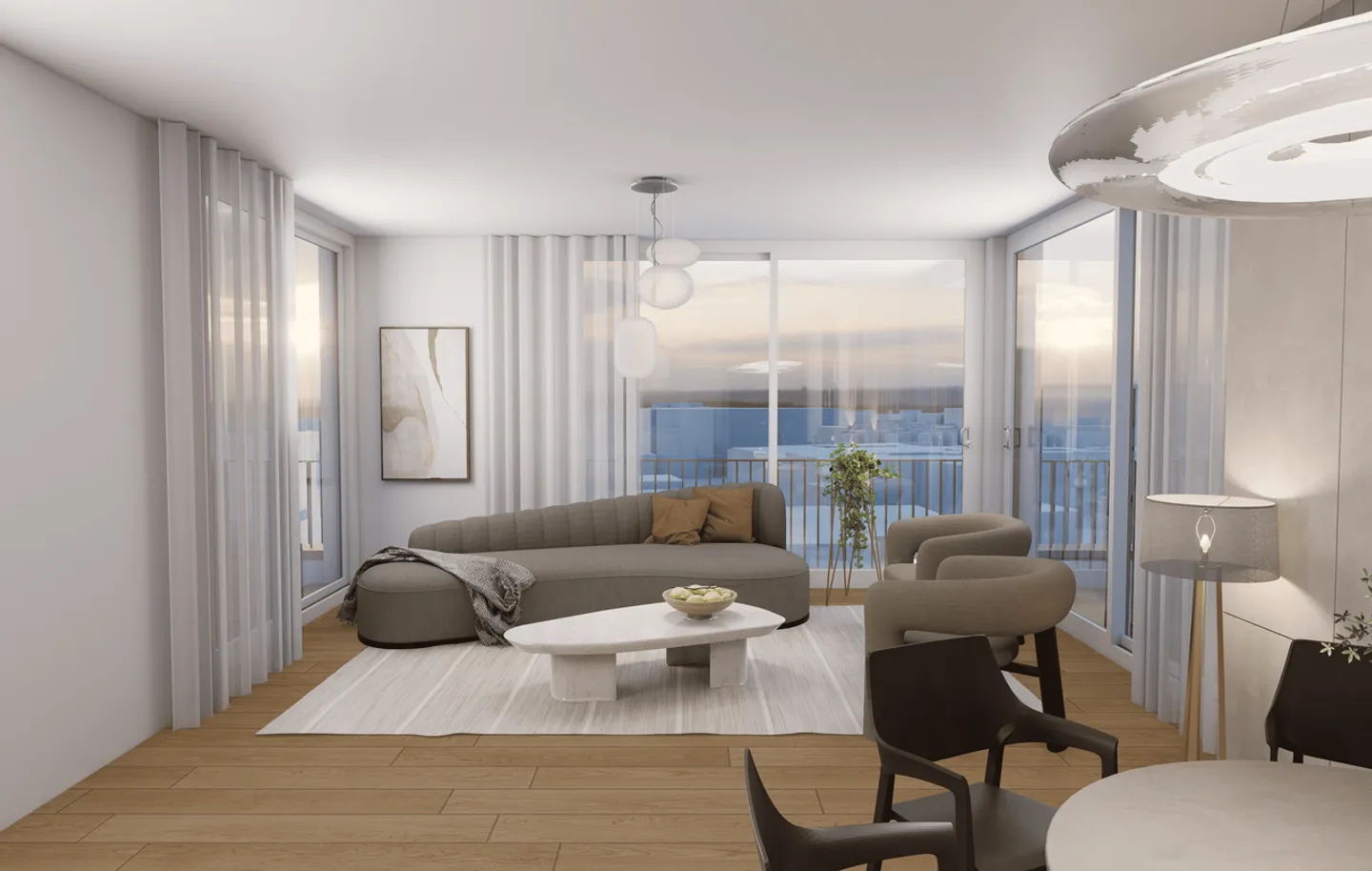 Moderno appartamento attico di 2,5 stanze ad Altstetten - Nuova costruzione 2026 - Foto 1 di 10