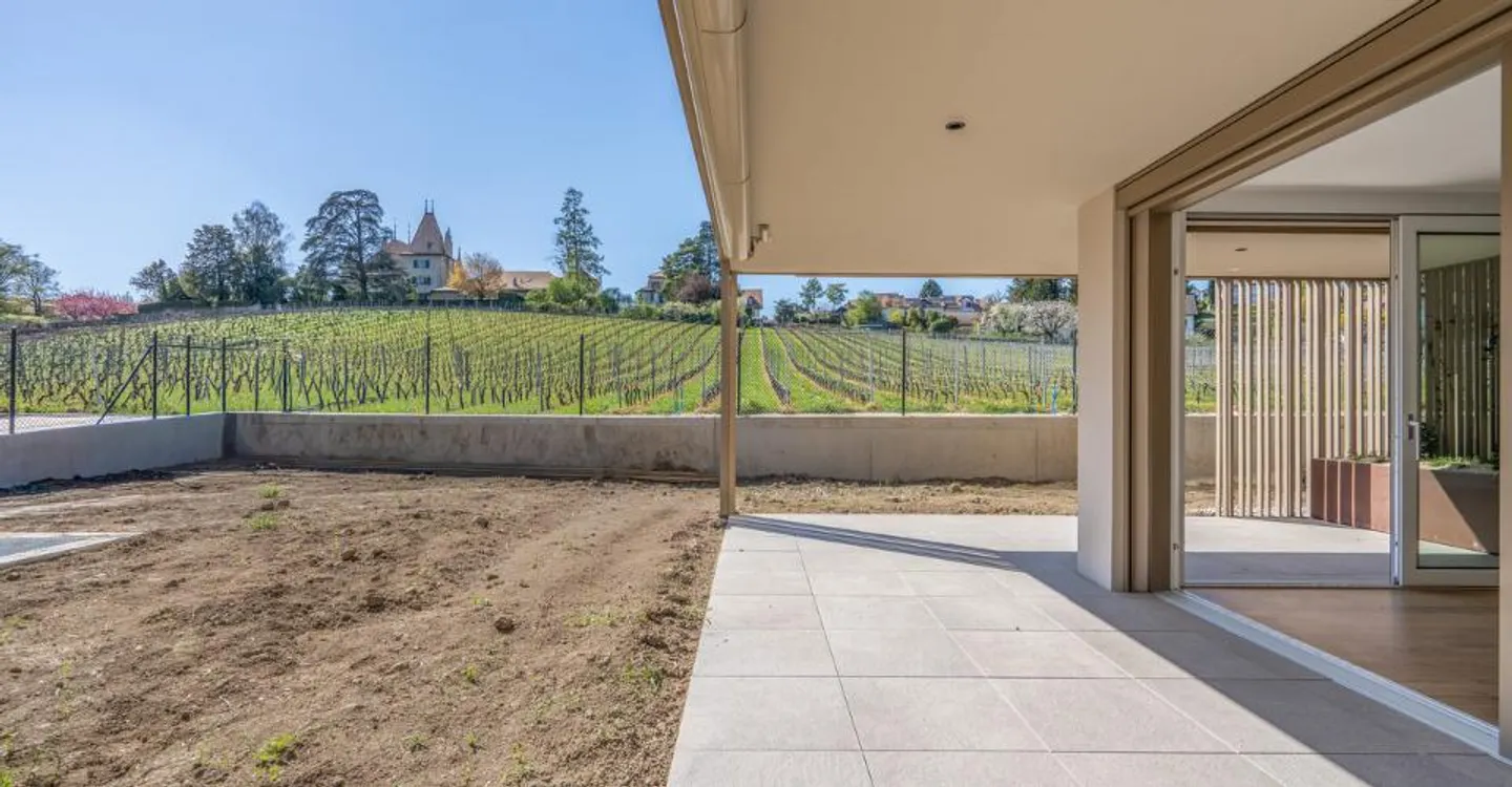 Gartenwohnung mit 3,5 Zimmern, Terrasse und privatem Garten - Foto 1 von 6