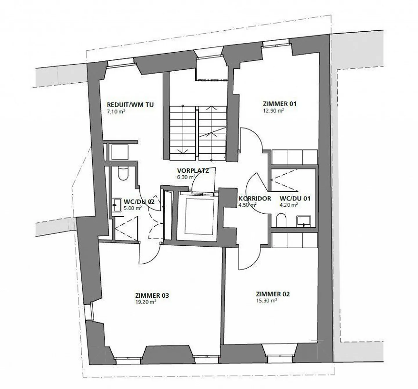 Appartement dans un emplacement privilégié à Stedtli - 1 mois de loyer gratuit - Photo 11 sur 12