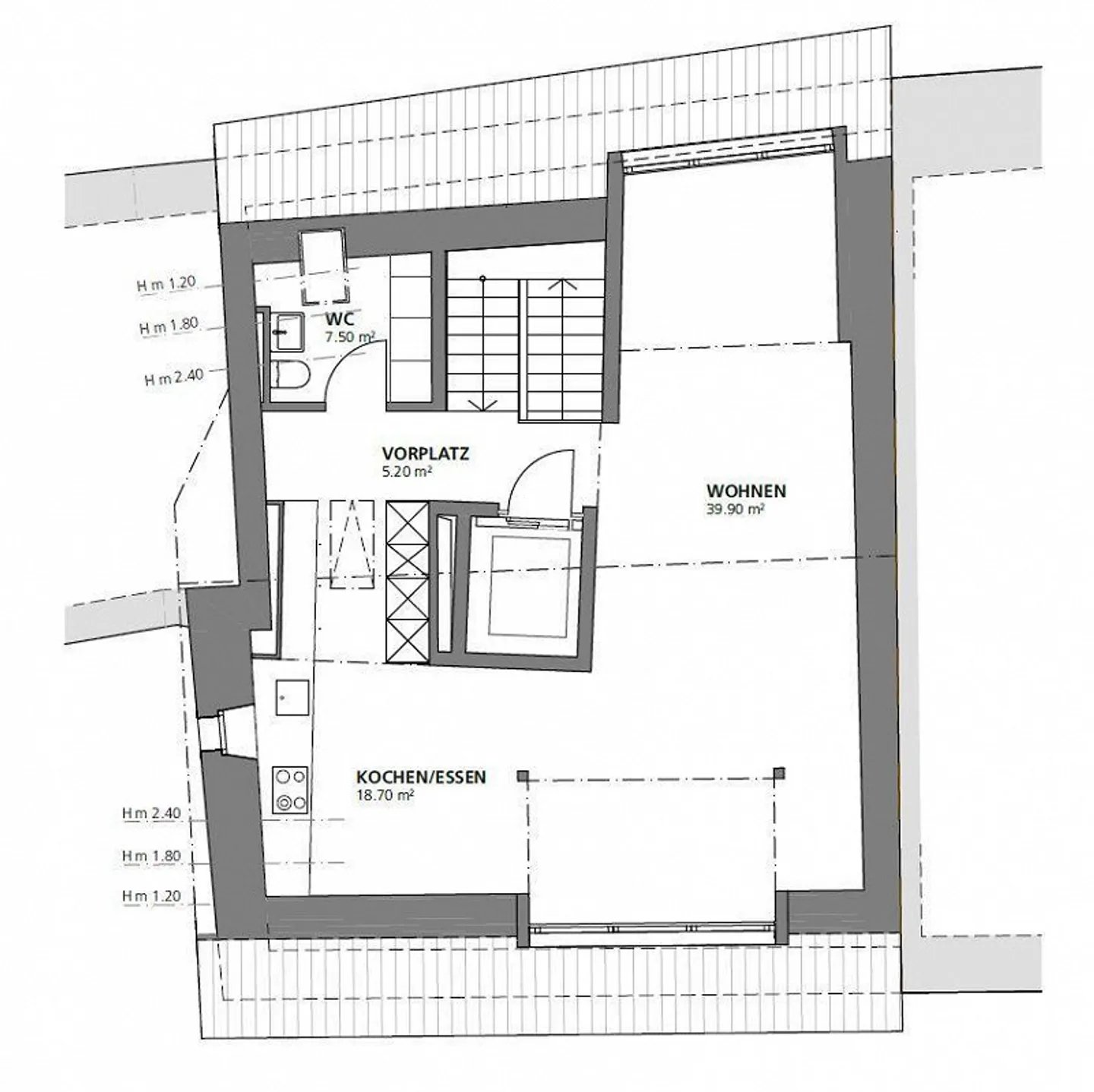 Appartement dans un emplacement privilégié à Stedtli - 1 mois de loyer gratuit - Photo 12 sur 12