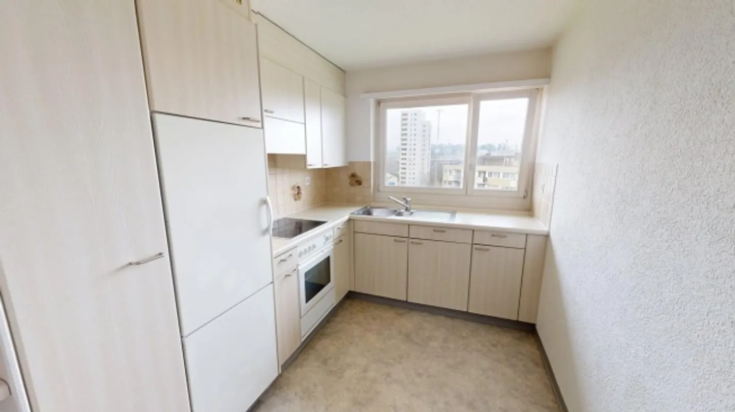 Appartamento 4 locali non arredato in affitto temporaneo a Zurigo-Oerlikon (fino al 31.03.2026) - Foto 4 di 10