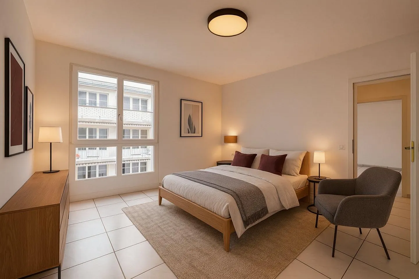 Familienfreundliche 4.5 Zimmer-Wohnung 114 ㎡ - Foto 2 von 6