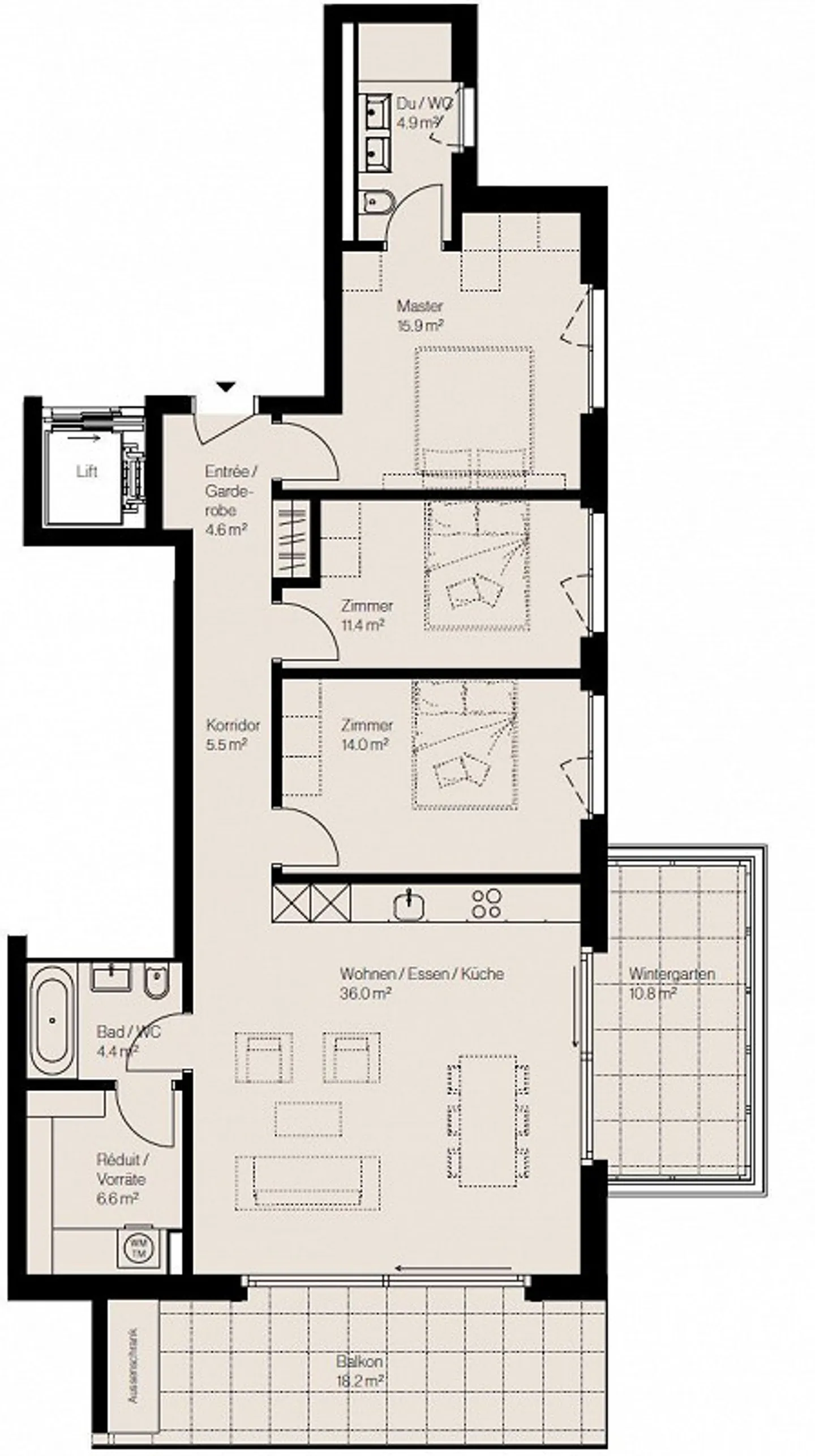 Vivere in una elegante casa a schiera - Appartamento nuovo di 4,5 stanze - Foto 5 di 10