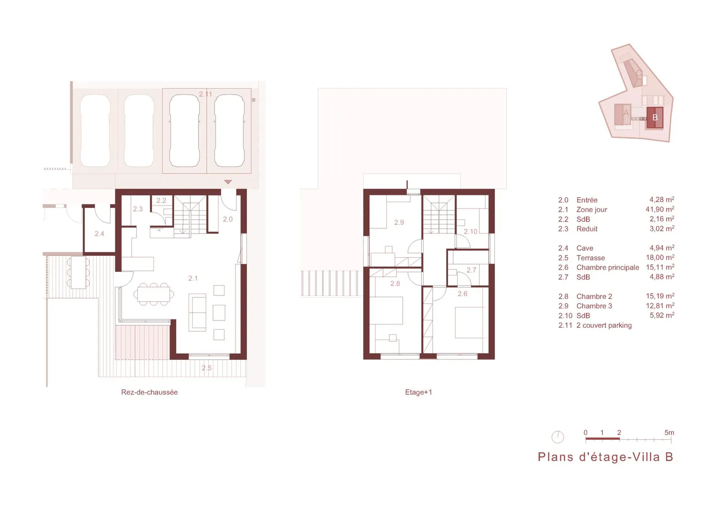 Moderne Villa in Grône - Foto 10 von 11