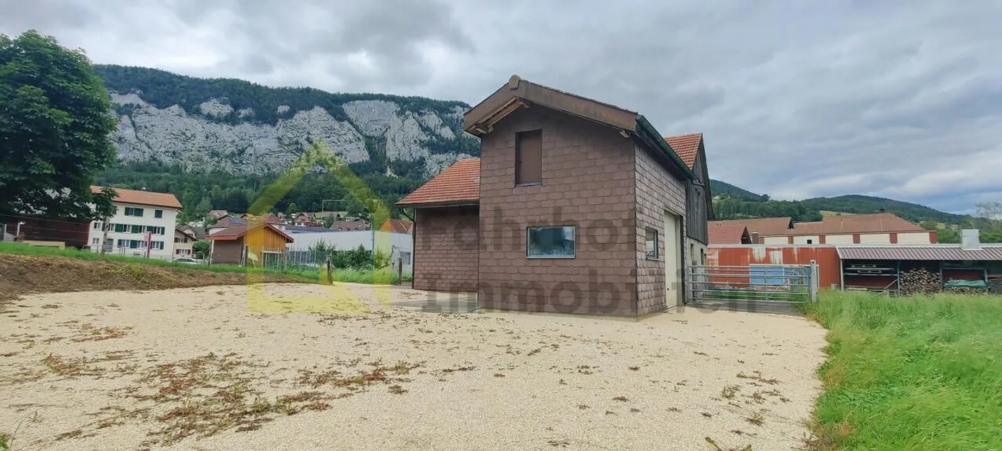 Plot with stable building + workshop for hobby and livestock keeping - Photo 6 of 14