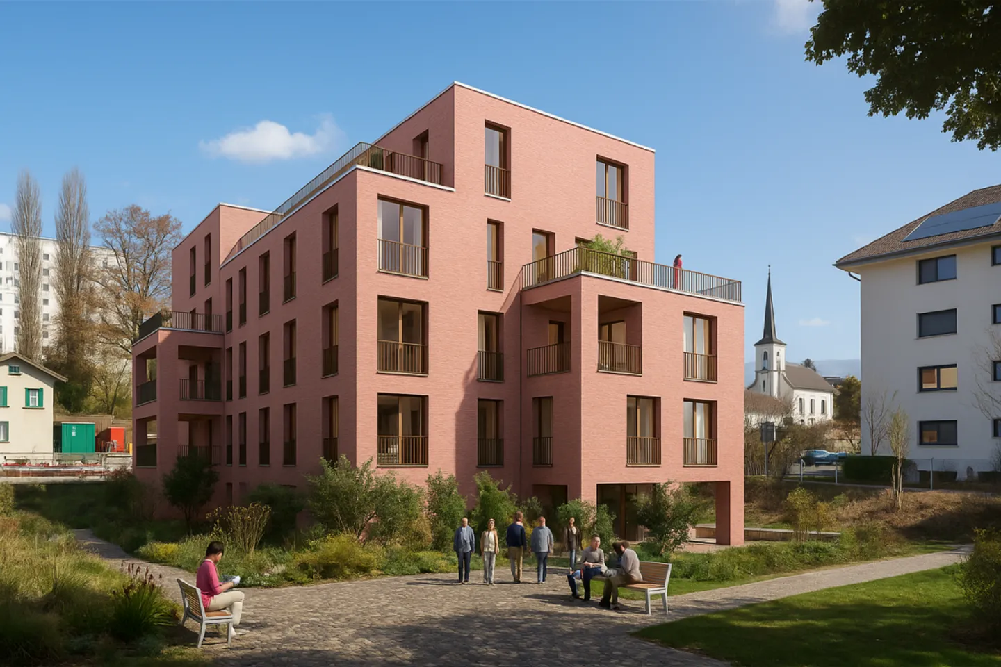 Modernes Apartment in Prilly - Foto 1 von 14