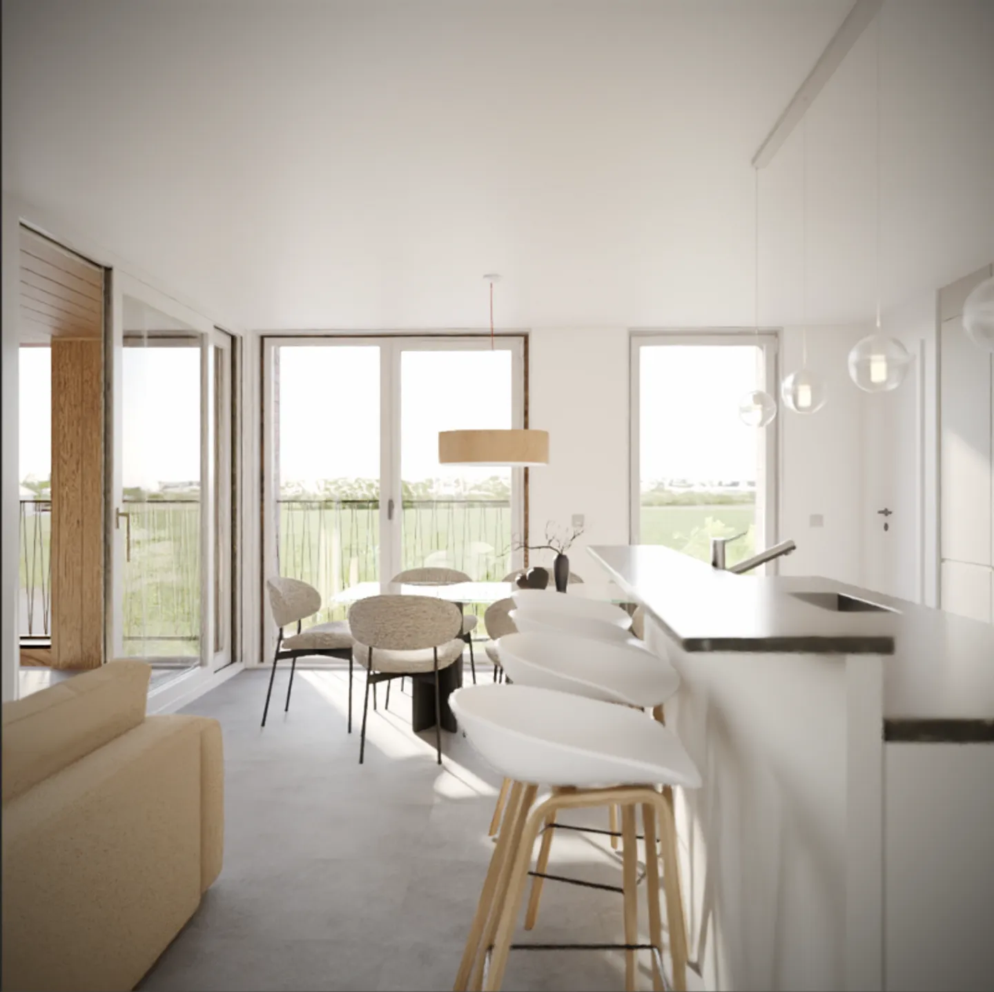 Modernes Apartment in Prilly - Foto 4 von 14