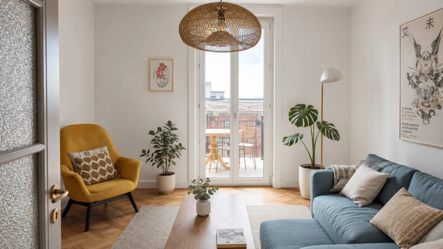 3,5-Zimmer-Wohnung - 75 m² in Lausanne - Foto 2 von 5