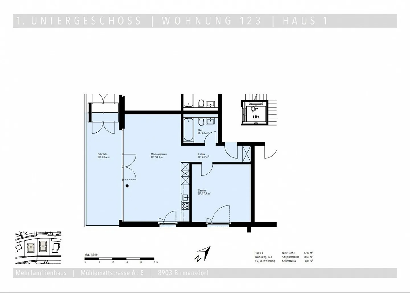 Modern 2.5-room apartment - Photo 11 of 11