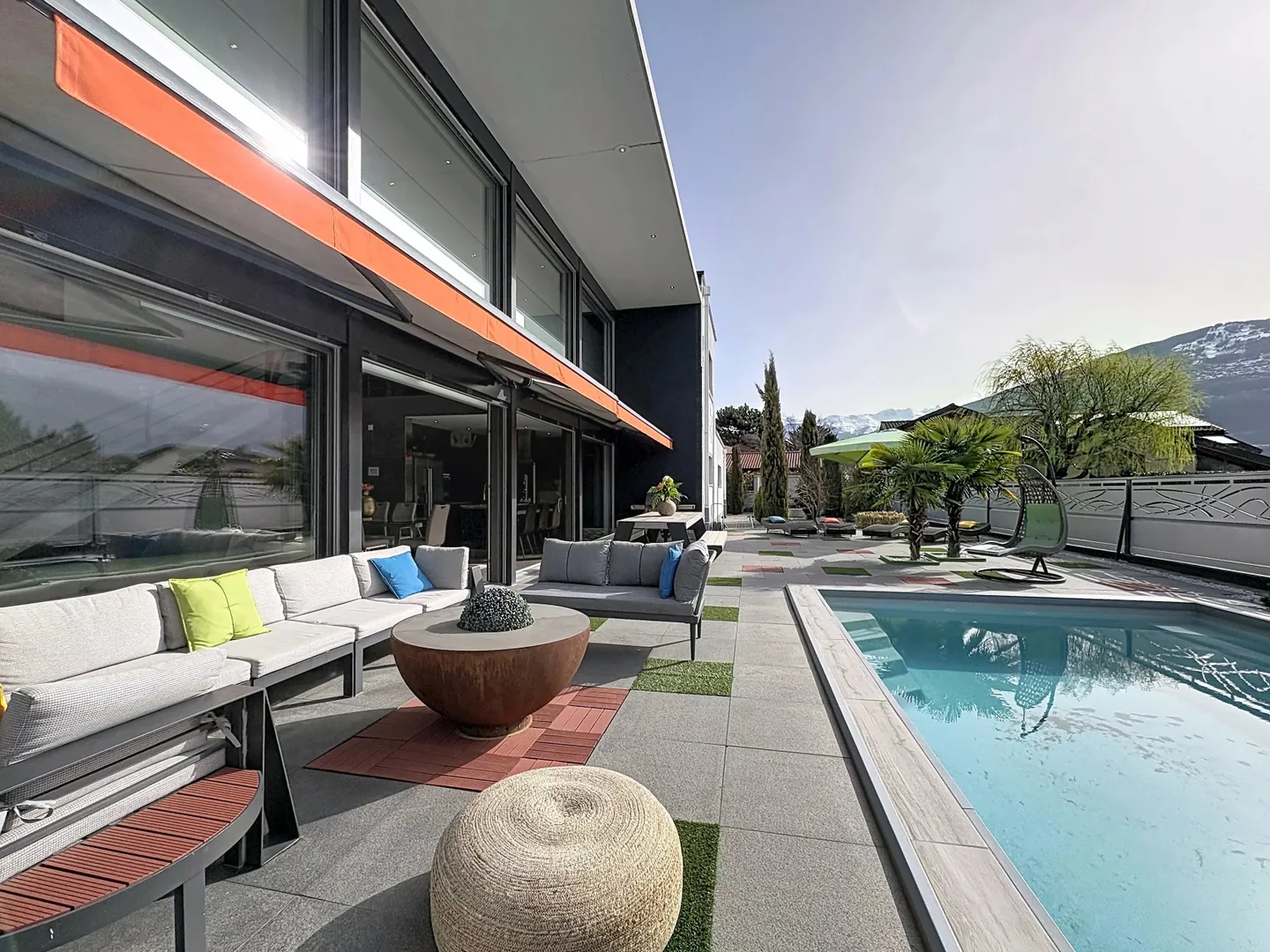 Villa élégante avec piscine à Vétroz - Photo 3 sur 21