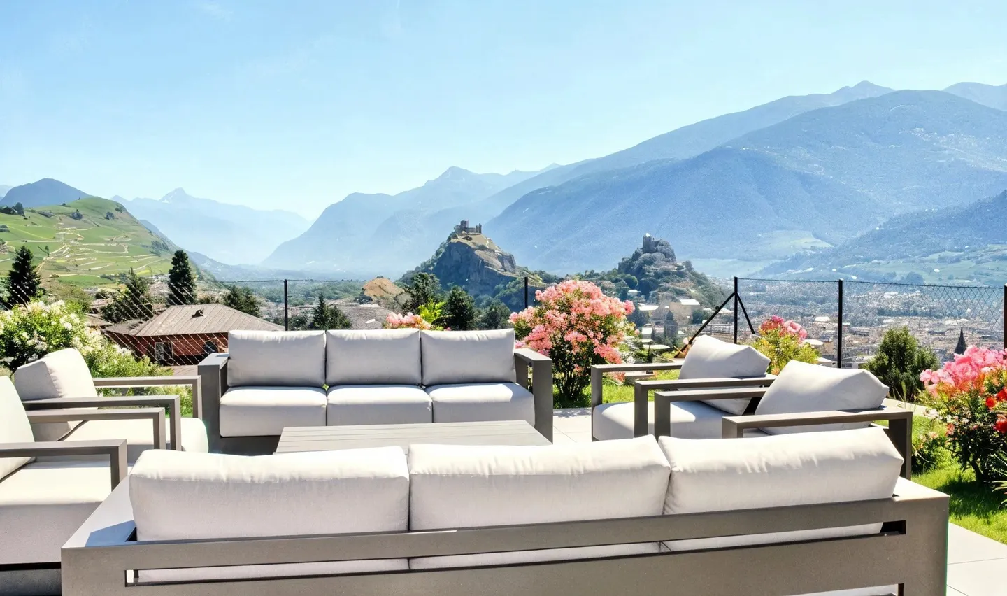 Zeitgenössische Villa in Sion - Foto 12 von 12