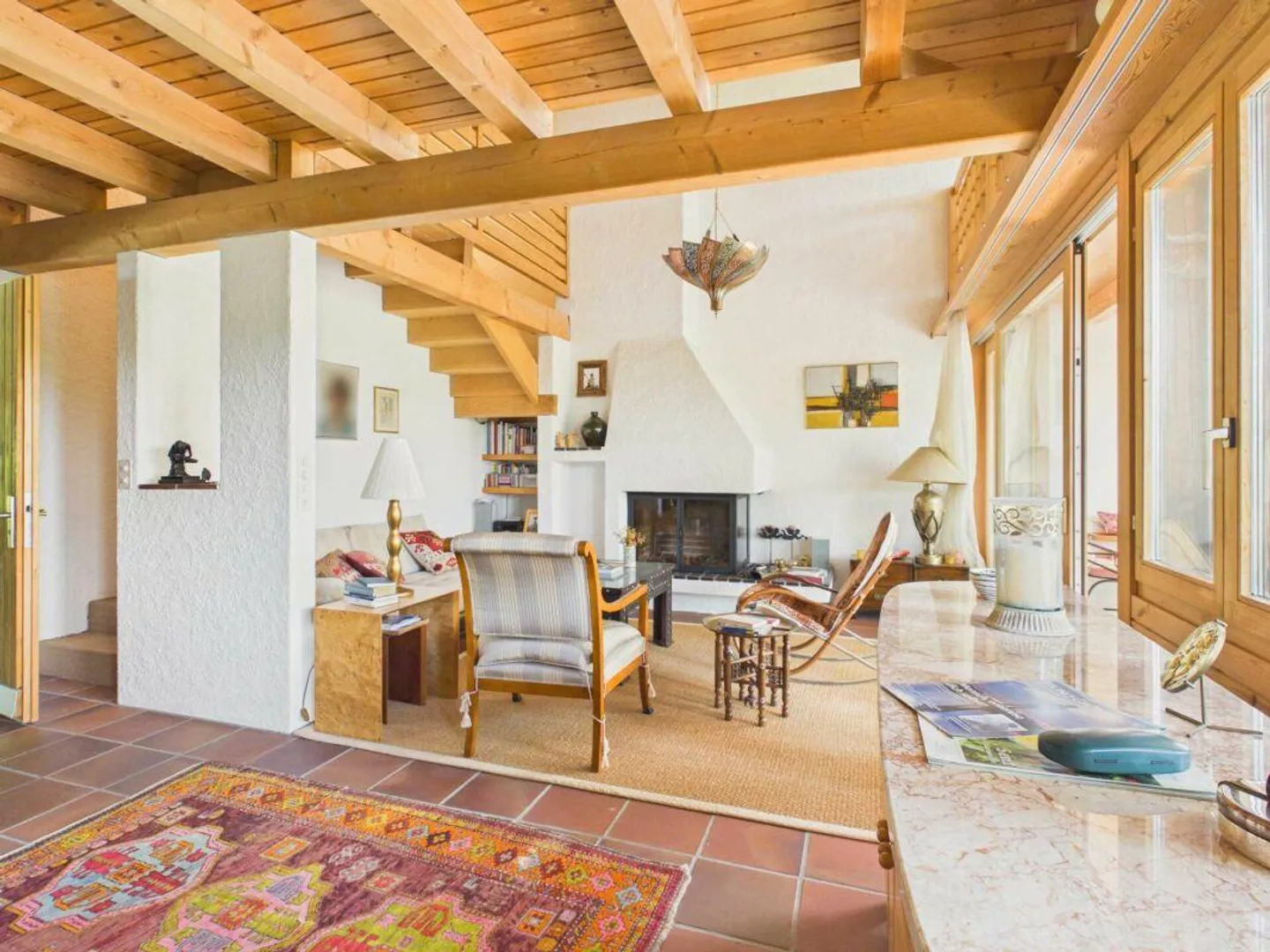 Casa bifamiliare con grande giardino e terreno prativo - Foto 9 di 13