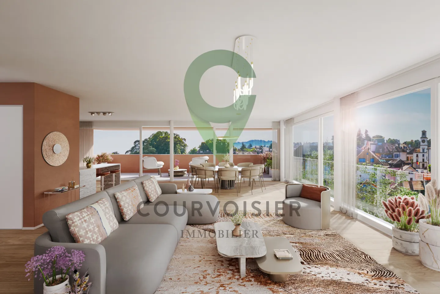 Elegante Wohnung mit Loggia - Foto 2 von 8