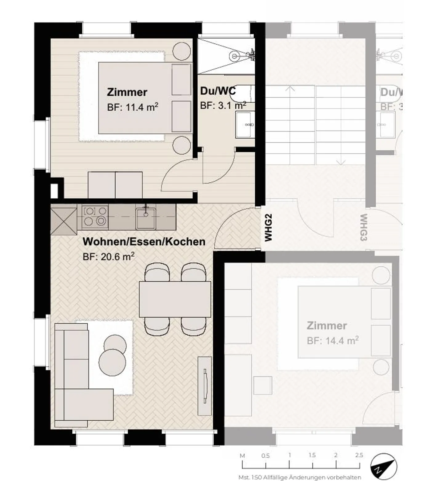 Luxuswohnung zu vermieten - Foto 4 von 5
