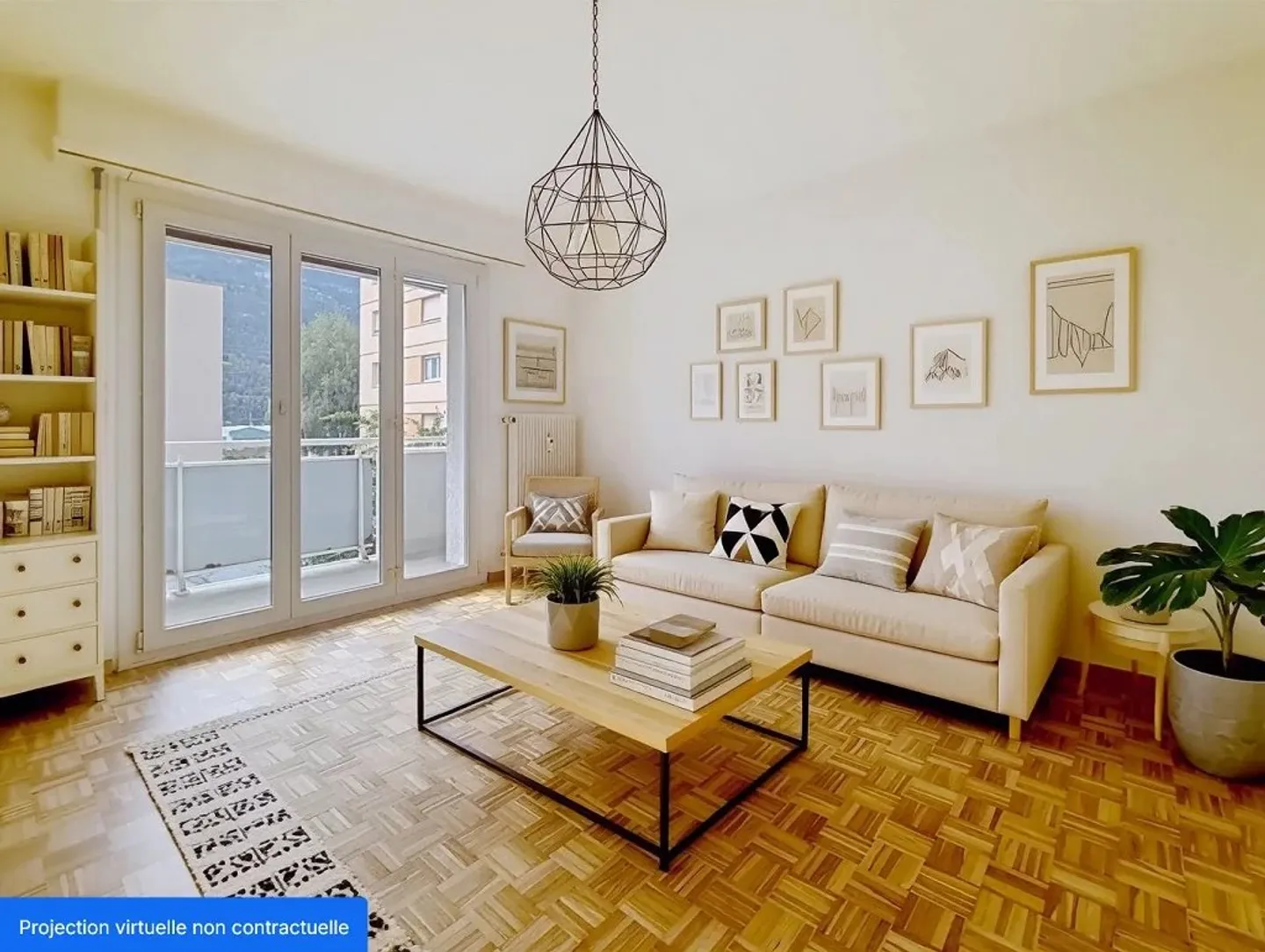 4-Zimmer-Wohnung in ruhiger Lage in Sierre - Foto 1 von 10