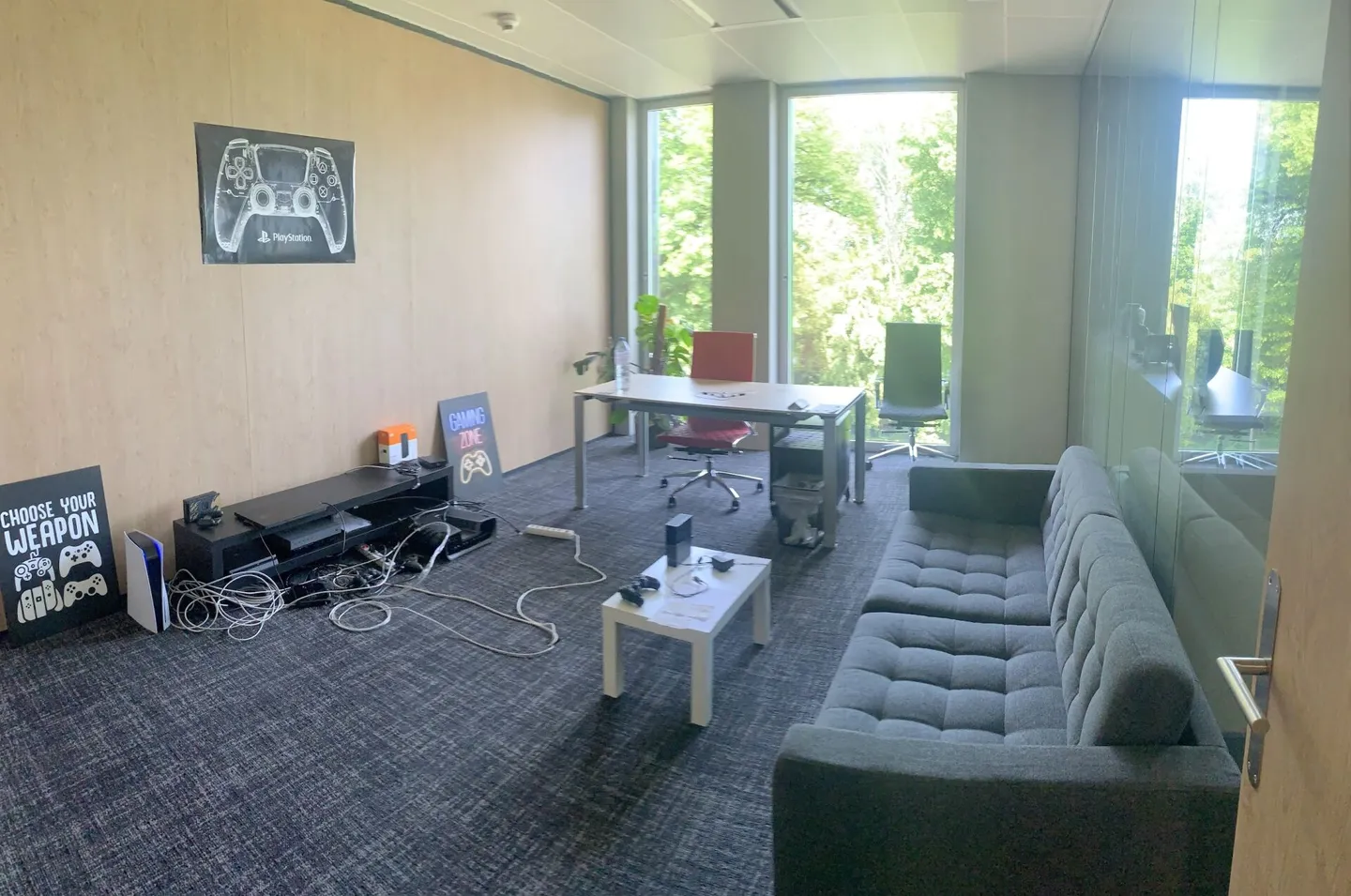 Minergie-Gebäude, Büros, teilbar 450 m2 Plug & Play mit Aussicht und Terrasse zu vermieten - Foto 6 von 12