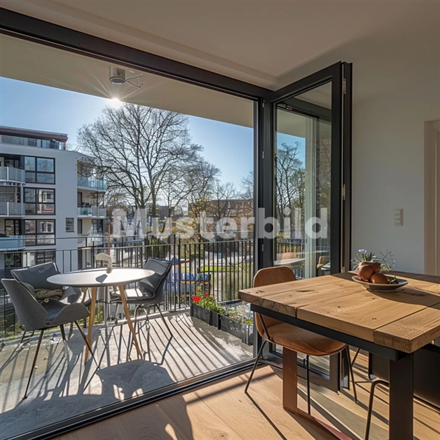 Appartement moderne 4.5 pièces avec vue - Photo 2 sur 7