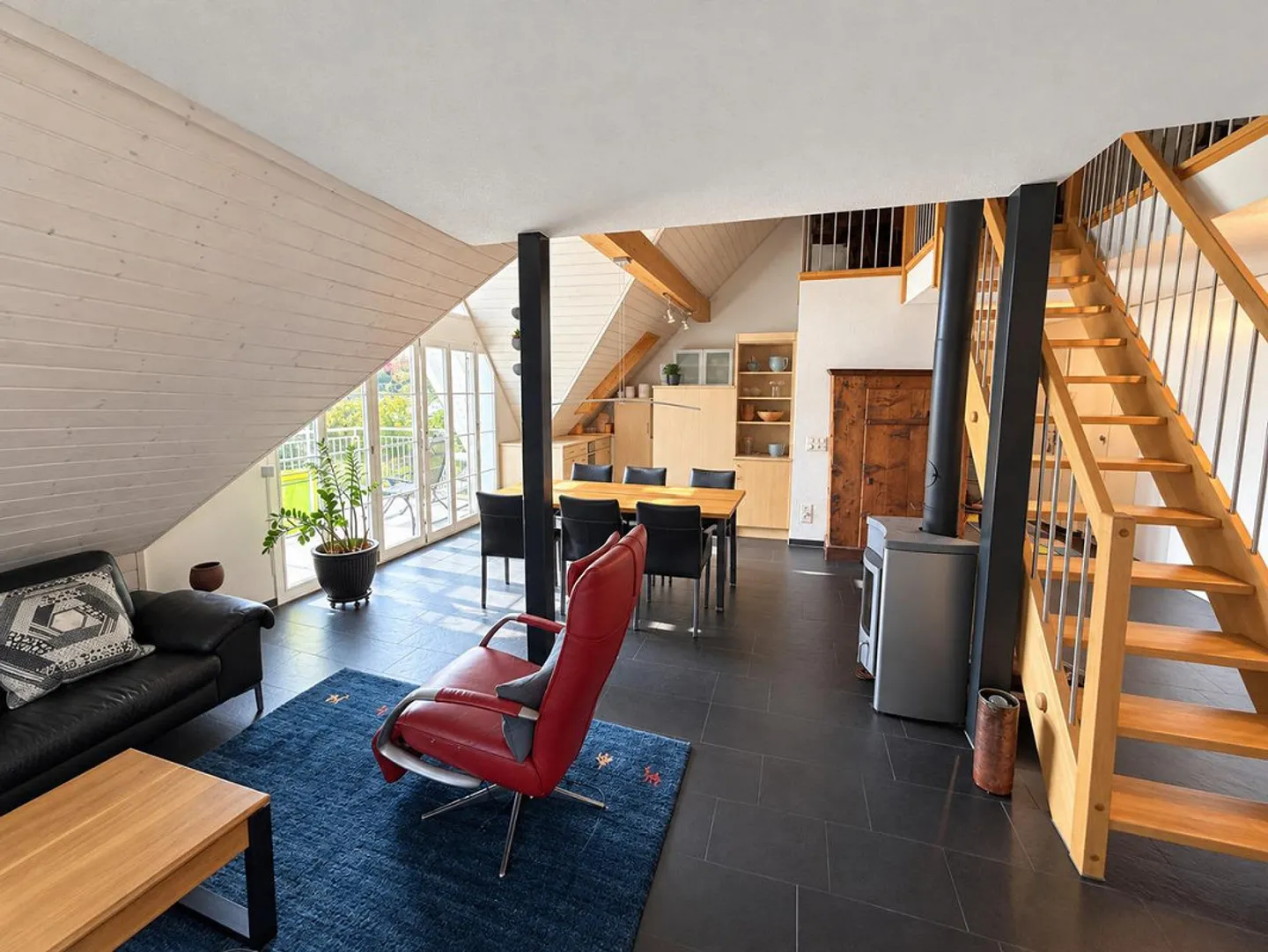 Duplex-Wohnung mit Balkon - Foto 3 von 6