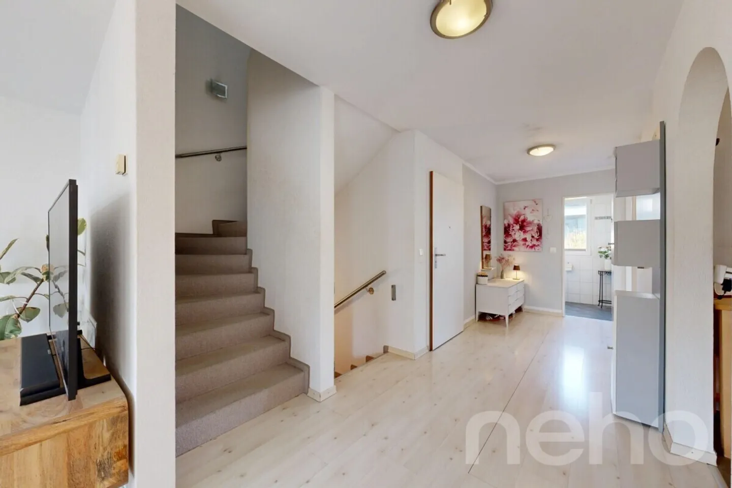 Appartamento duplex 5,5 locali con giardino, soleggiato e tranquillo - Foto 10 di 12