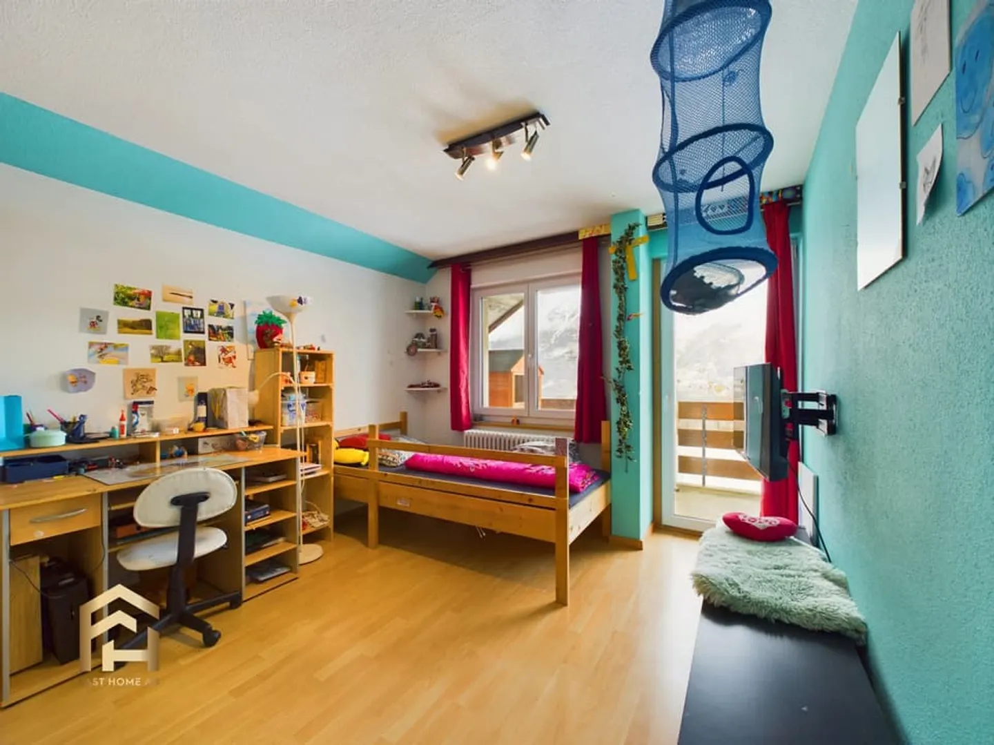 Grosszügige 6.5-Zimmer-Wohnung in Unterbäch - Foto 9 di 13