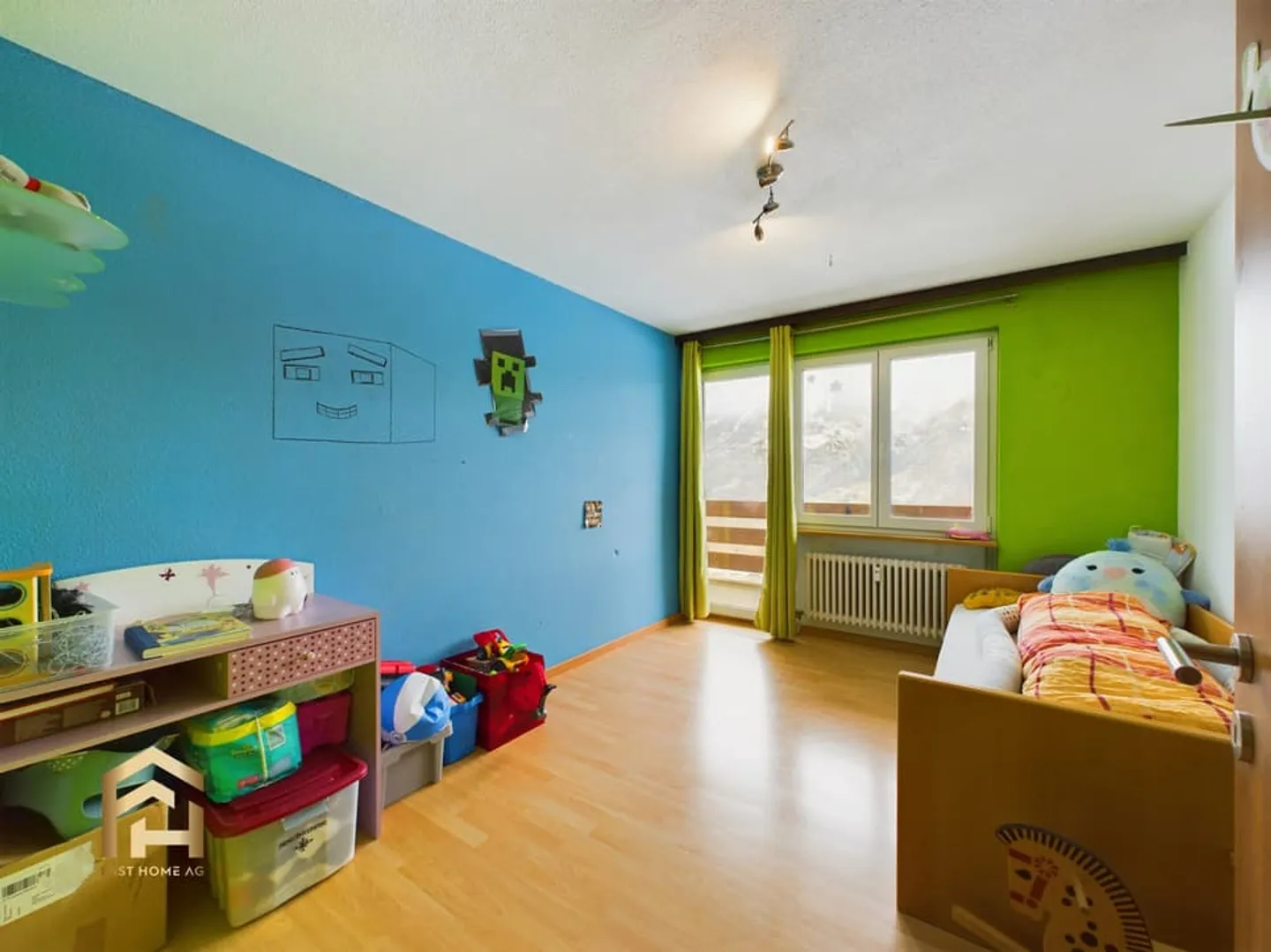 Grosszügige 6.5-Zimmer-Wohnung in Unterbäch - Foto 10 di 13