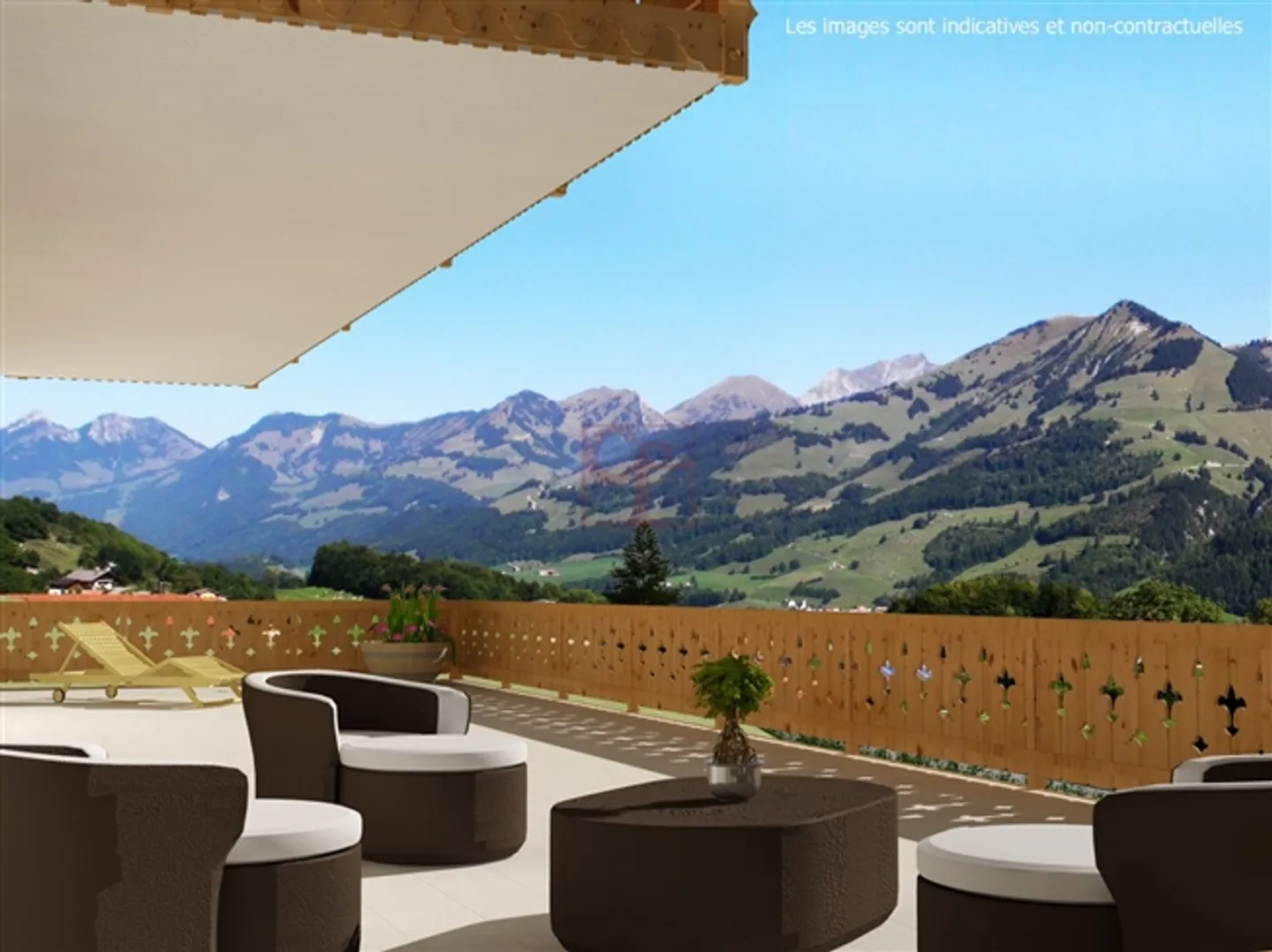 «Les Sciernes-d'Albeuve - Chalet nach Plan» - Photo 6 sur 8