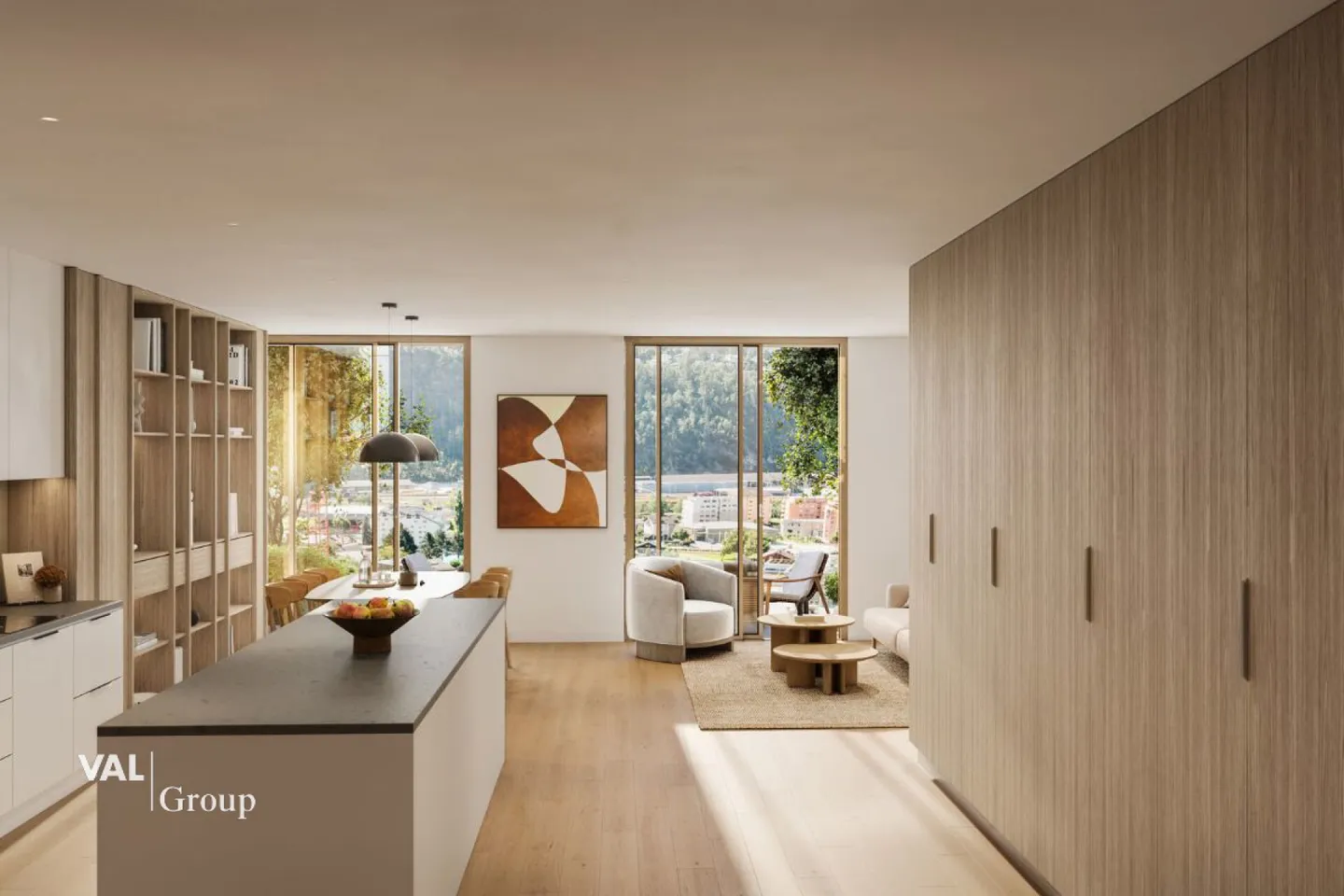 Modern 3.5 room apartment with stunning mountain views - Photo 2 of 11