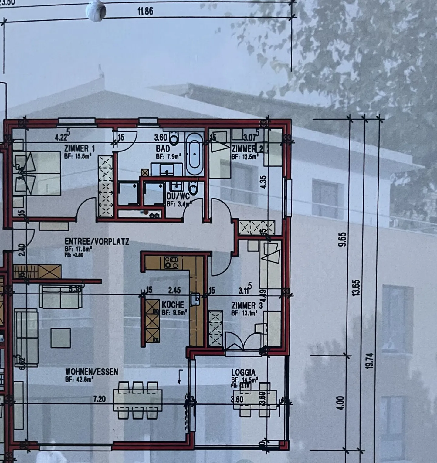 Modern and spacious 4.5 room apartment in a central location - Photo 10 of 10
