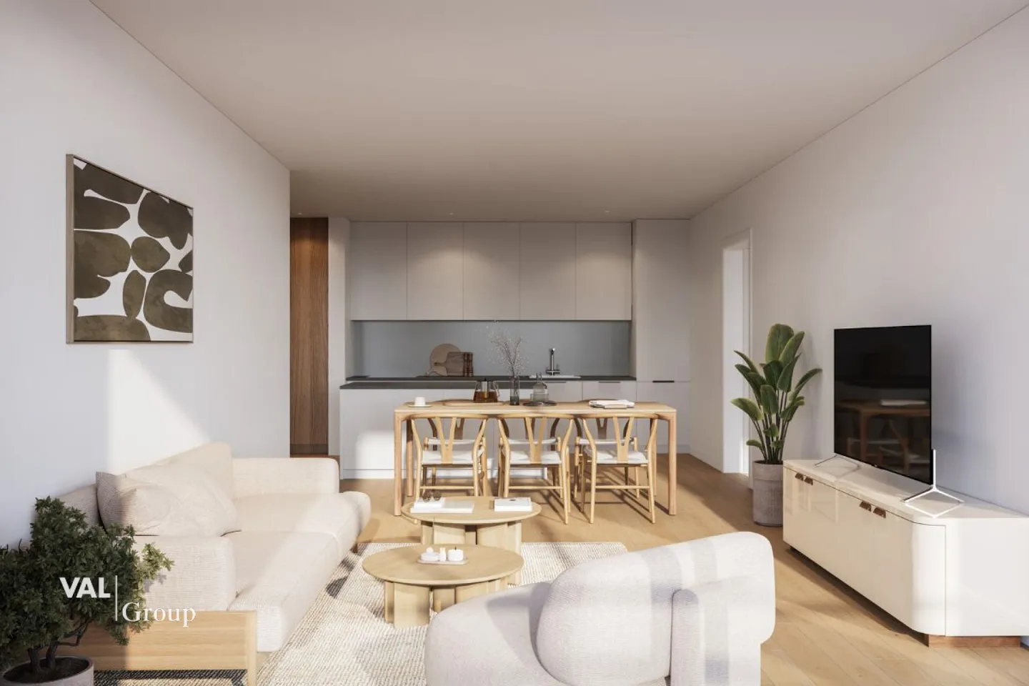 Modern 3.5 room apartment with stunning mountain views - Photo 4 of 11