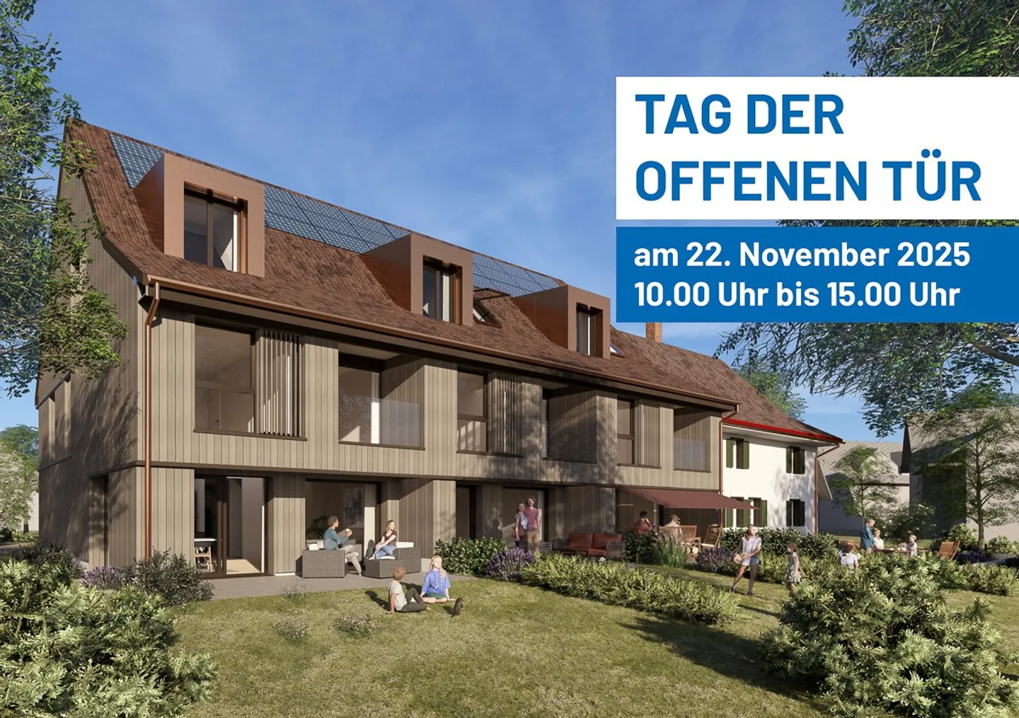 Tag der offenen Tür: Moderne Reihen-EFH beim Meierhof - Foto 1 von 5