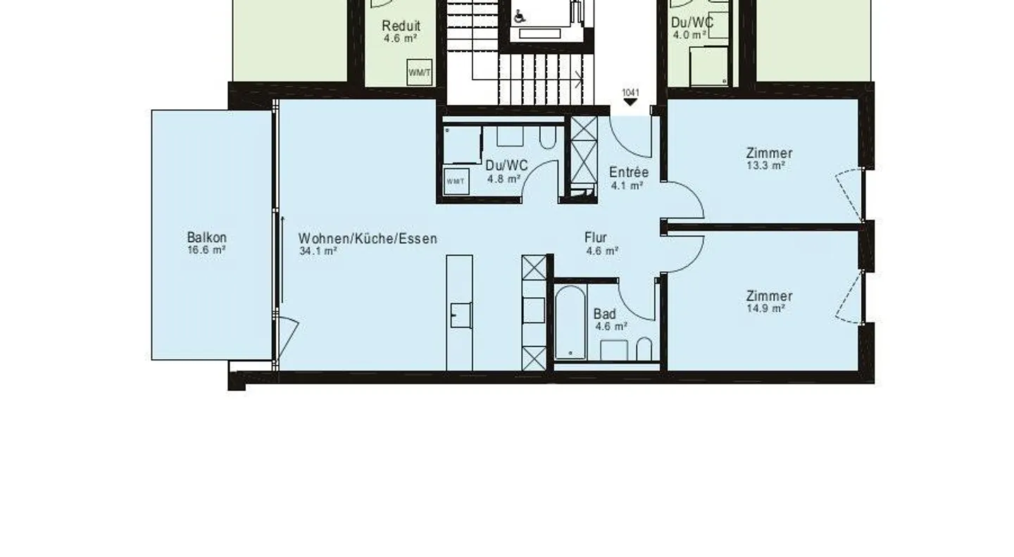 State-of-the-art 3½-room penthouse apartment in Andelfingen - Photo 8 of 8