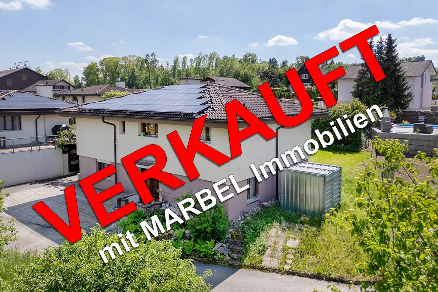 VERKAUFT - Attraktives Einfamilienhaus an idyllischer Wohnlage mit grossem Garten und Potenzial - Foto 1 von 2