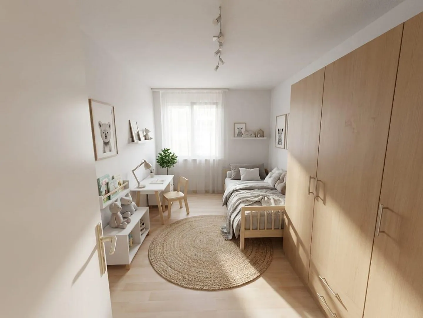 4-room apartment with balcony & garage for sale in Unterkulm - Photo 4 of 10