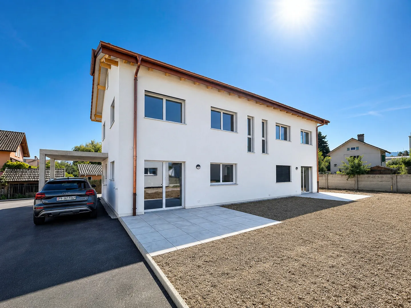 Villa A1 | Les Villas Pré-du-Château 6 | im Herzen von Payerne - Foto 1 von 10