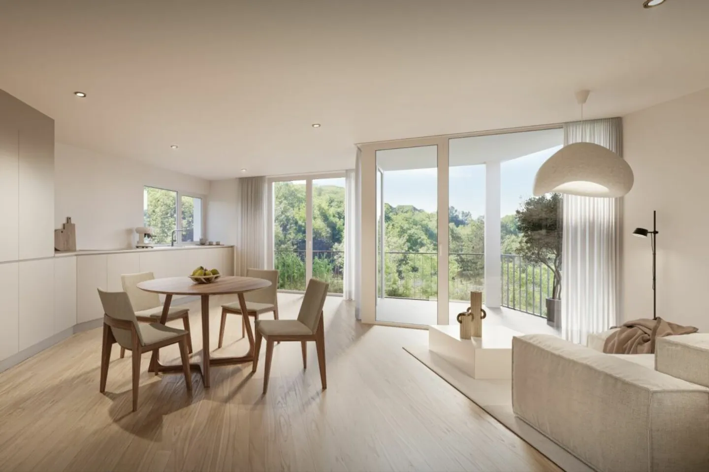 Newly built semi-detached house with clear architecture, plenty of light, and high living comfort - Photo 3 of 6