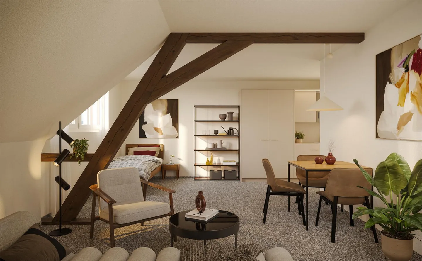 Chambres meublées confortables dans un cadre idyllique - Photo 5 sur 10
