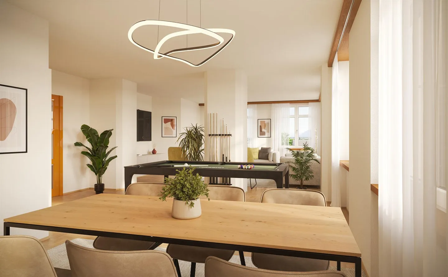 Chambres meublées confortables dans un cadre idyllique - Photo 9 sur 10