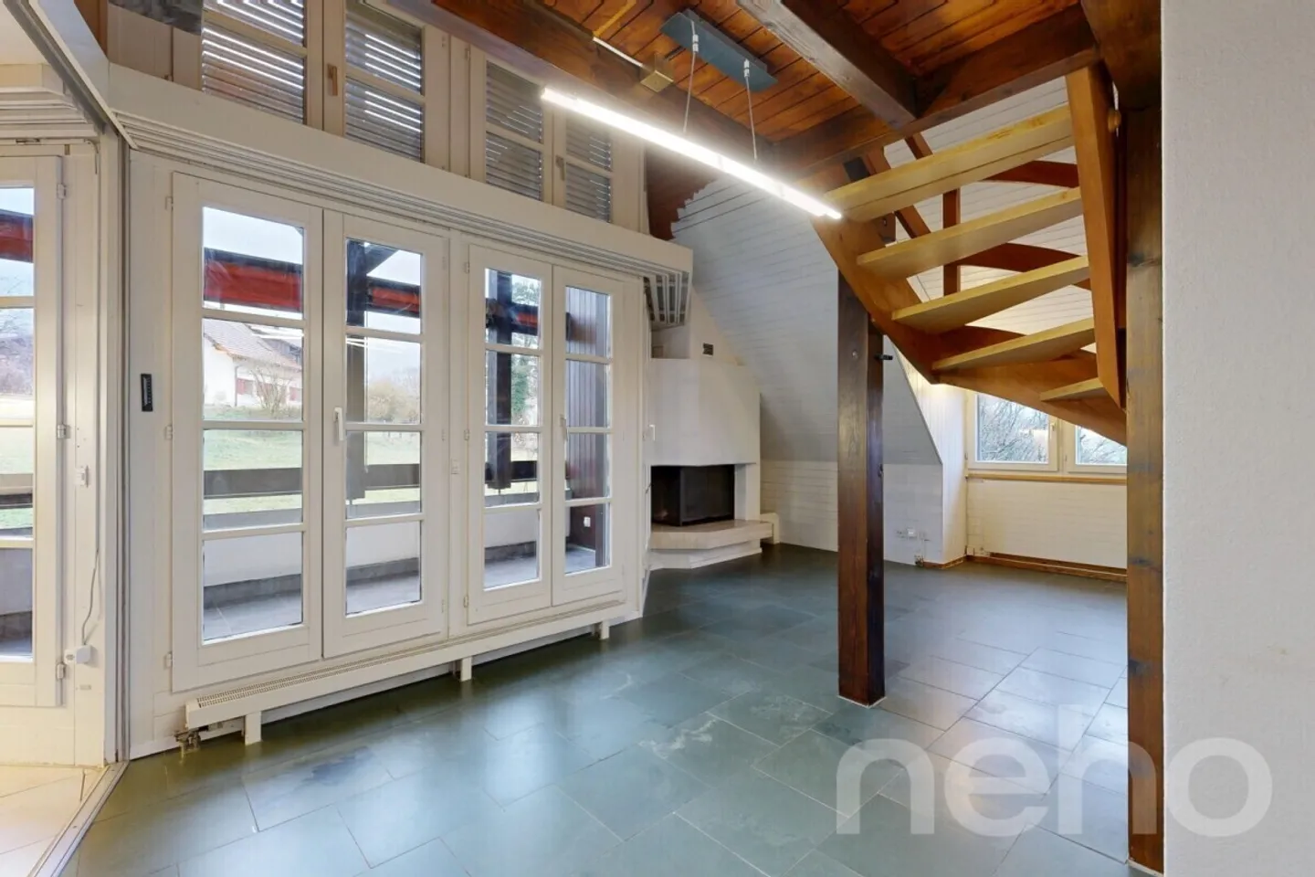 Incantevole appartamento duplex 3.5 camere con vista sul verde - Foto 3 di 10